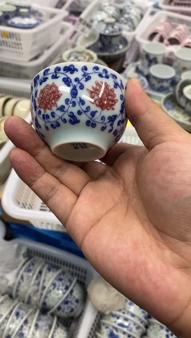 陶瓷景德陶瓷茶具容量约60