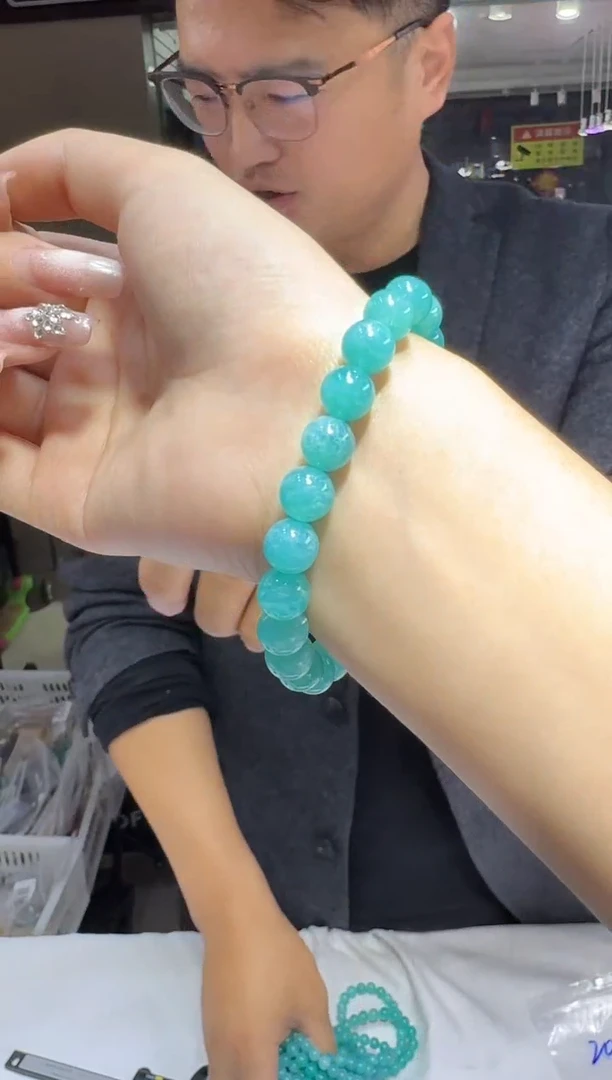 【闪购商品】天河石手链未镶嵌多样性发一件 312