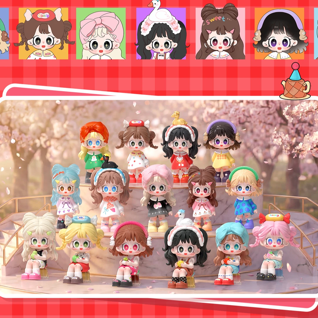 【拆盒】蜜啦少女蜜果果系列MINI盲盒-然然/许愿