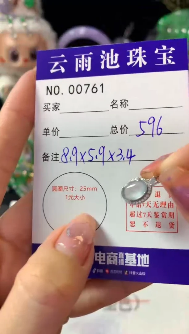 颈饰银S925镶嵌翡翠翡翠