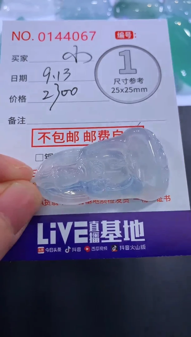 颈饰18K金镶嵌翡翠小***称！