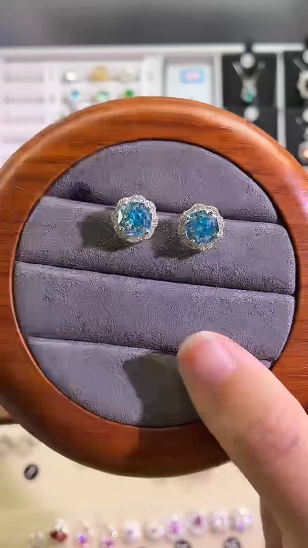 锆石铜合金8*8圆形 空托