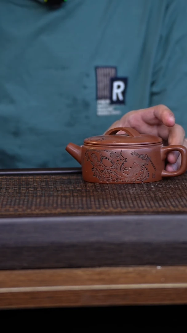 茶壶紫砂宜兴手工原矿紫砂壶001