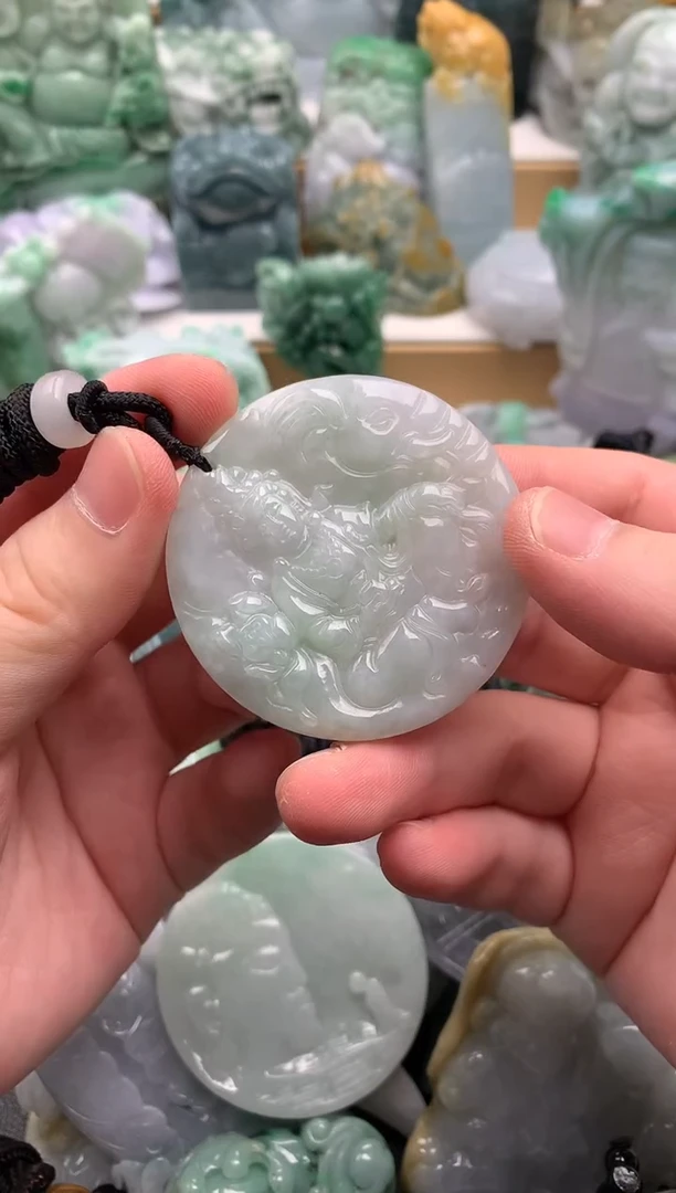 吊坠(不含链)未镶嵌翡翠1