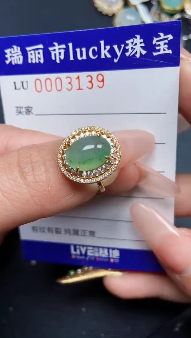 【闪购商品】翡翠颈饰银S925镶嵌3139
