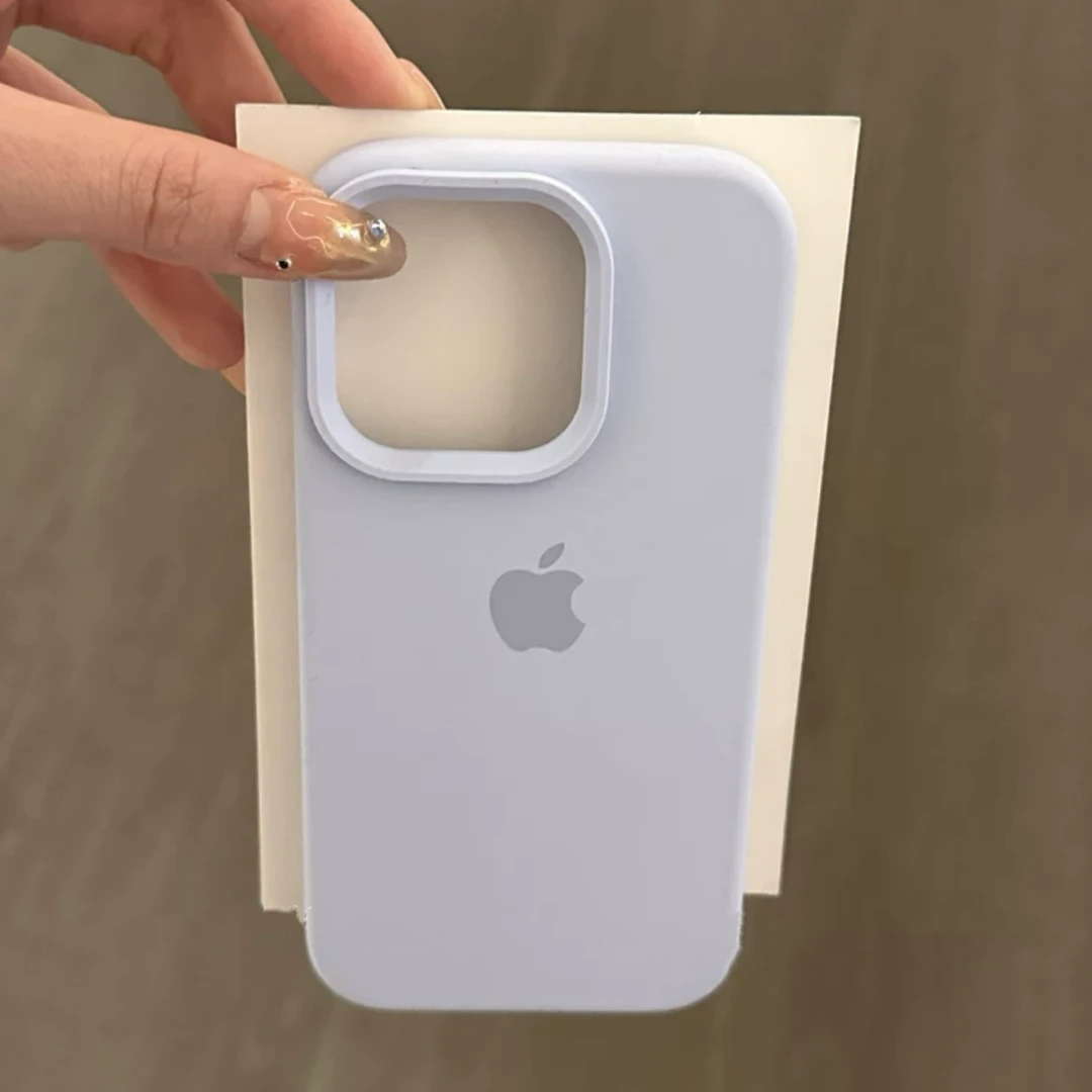 奶黄色苹果液态16promax手机壳适用15pro保护套14/13硅胶12/11软