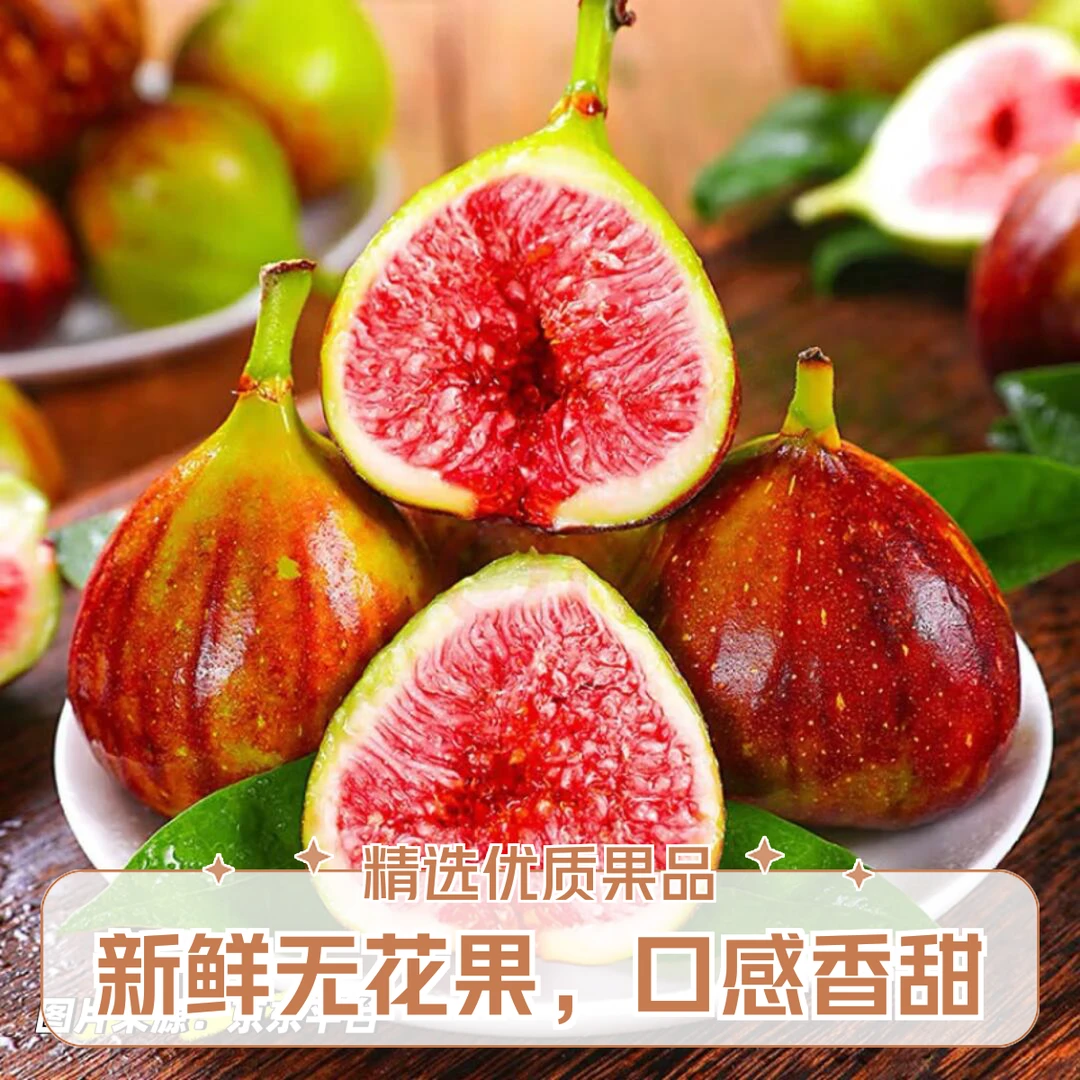 云南无花果水果当季鲜果香甜软糯新鲜采摘只发川渝
