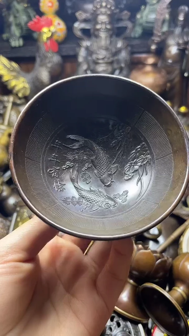 闪购链接，点击下单，有运费险，铜摆件