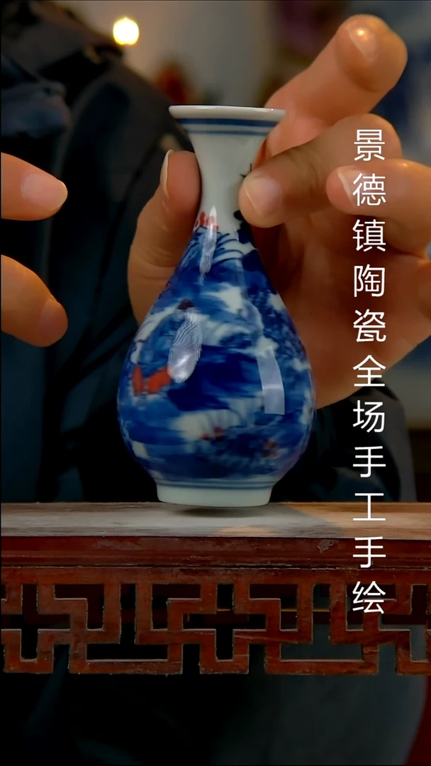 摆件陶瓷景德镇陶瓷 全场手工手绘
