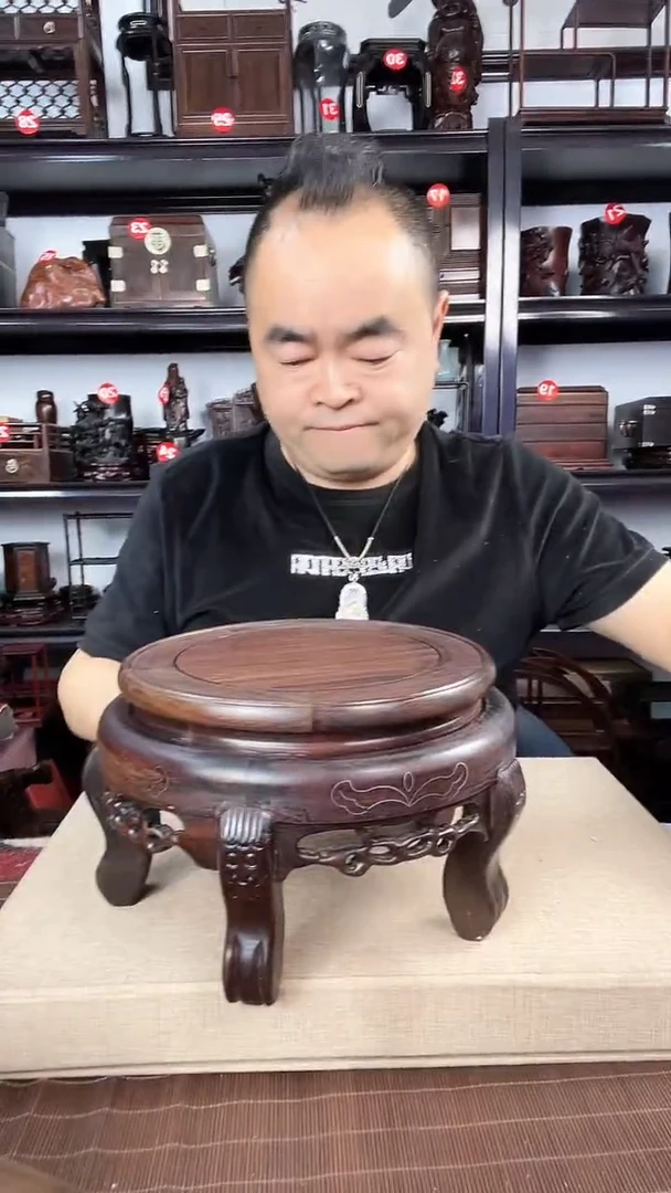 【闪购商品】木588瑕疵老李红木工艺品