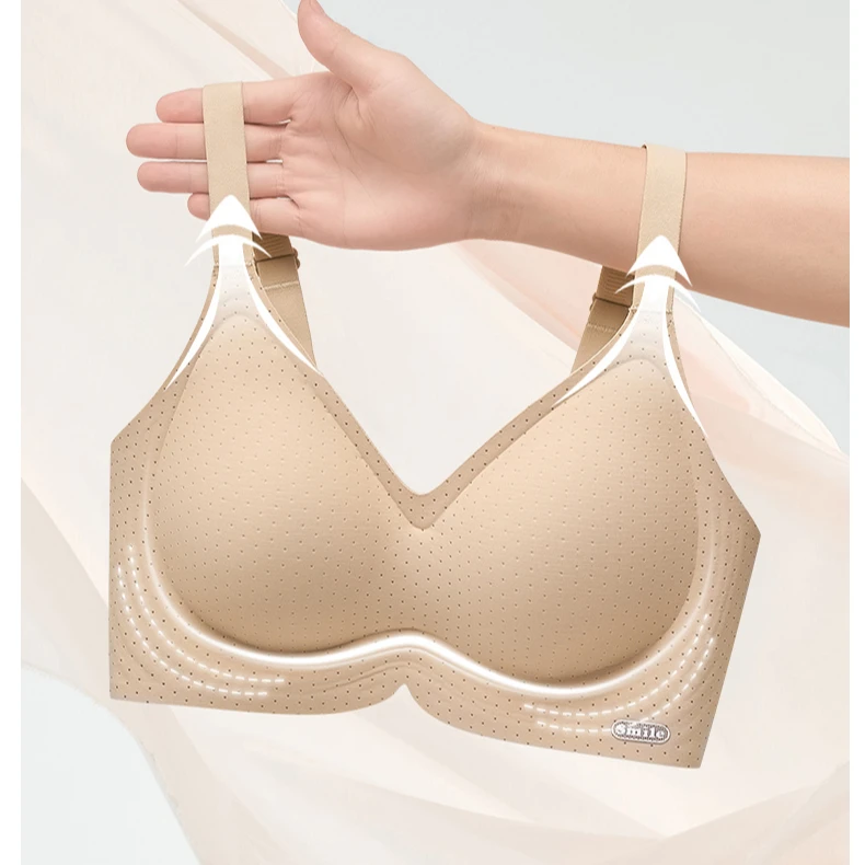 【聚拢提拉杯】软支撑无痕内衣小胸薄款收副乳防下垂高弹透气文胸