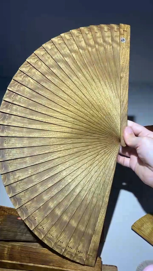 金丝楠用****224cm金丝楠木小叶桢楠扇516