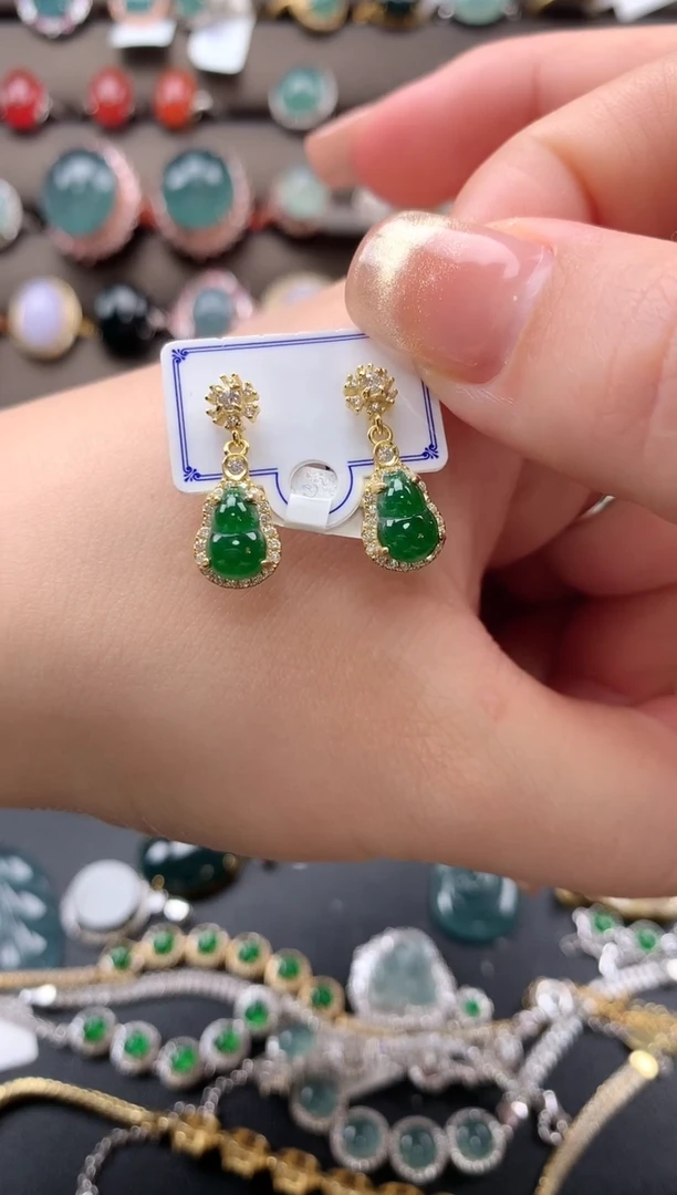 【闪购商品】翡翠戒指银S925镶嵌313131