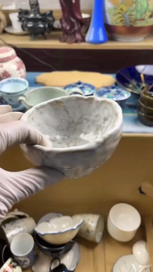 瓷片桃**酱英歌瓷器满28包邮