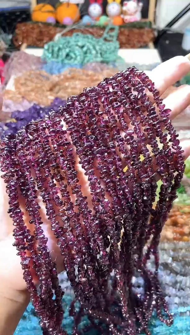 水晶珠宝半成品未镶嵌紫牙