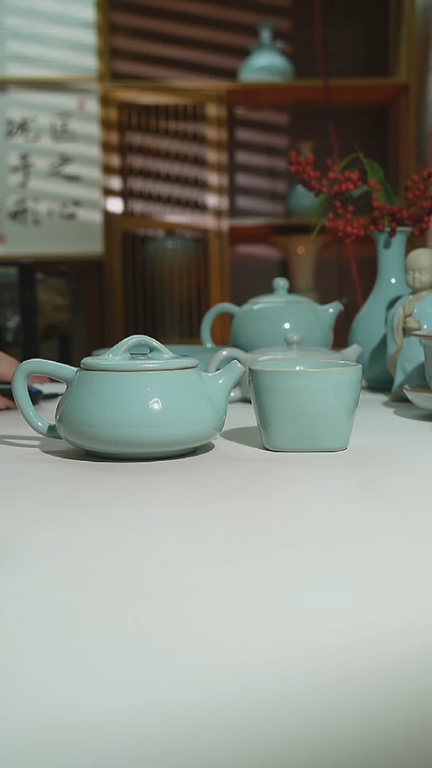 天青支钉石瓢壶二级一壶一安全包装