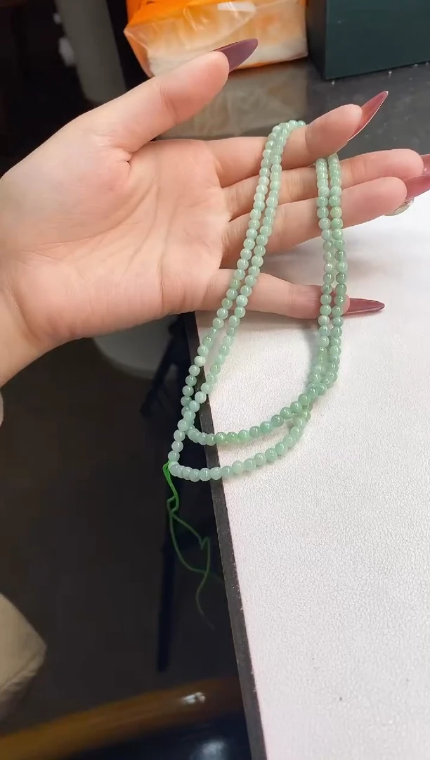 【闪购商品】翡翠颈饰未镶嵌长串