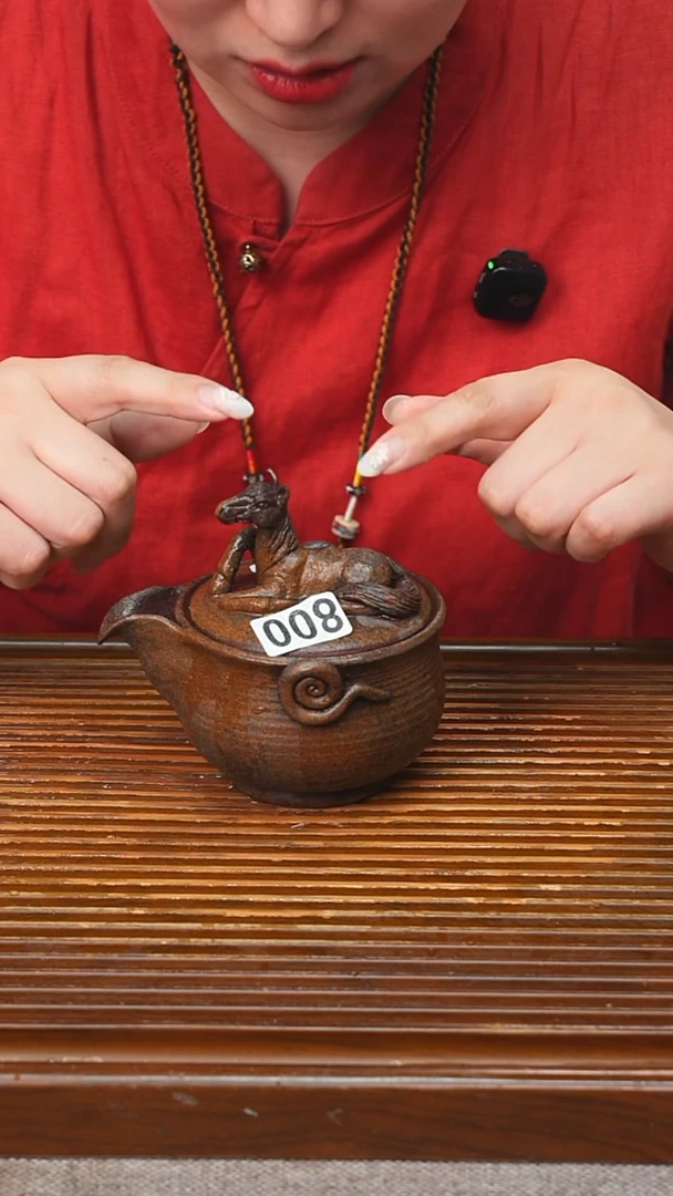 万古烧粗陶手工茶具