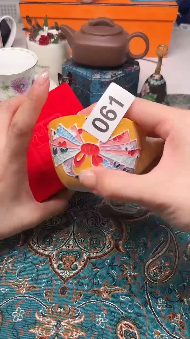 瓷片瓷片柴窑烧制半手工多人