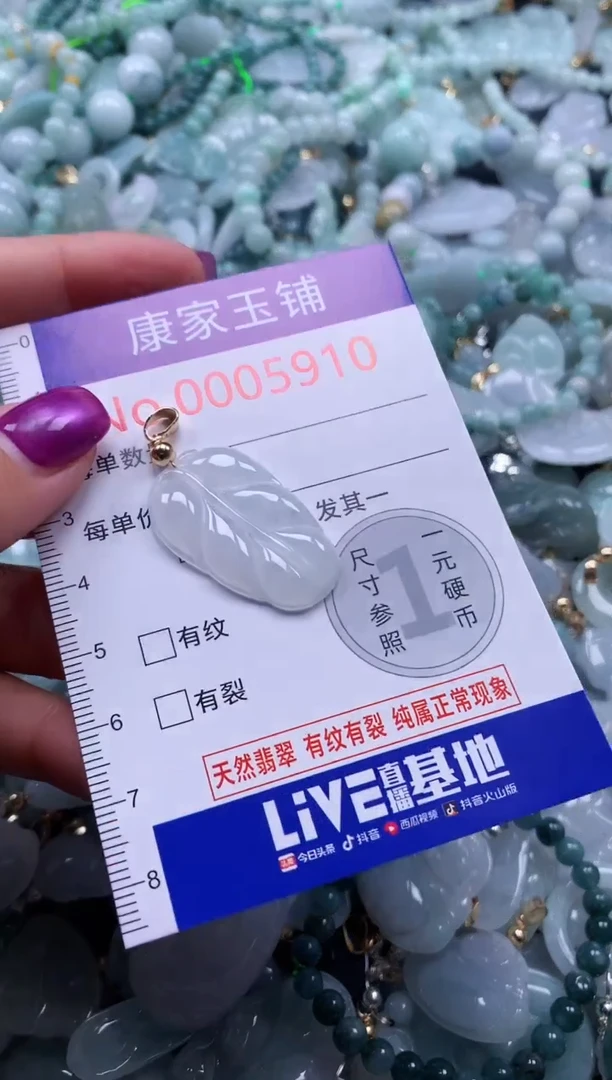 颈饰未镶嵌翡翠5910