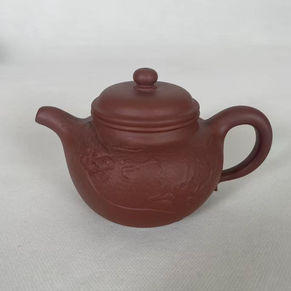 lot009-龙血砖-莲子龙壶