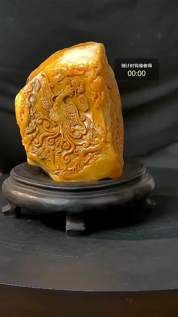 寿山石印石一物一拍