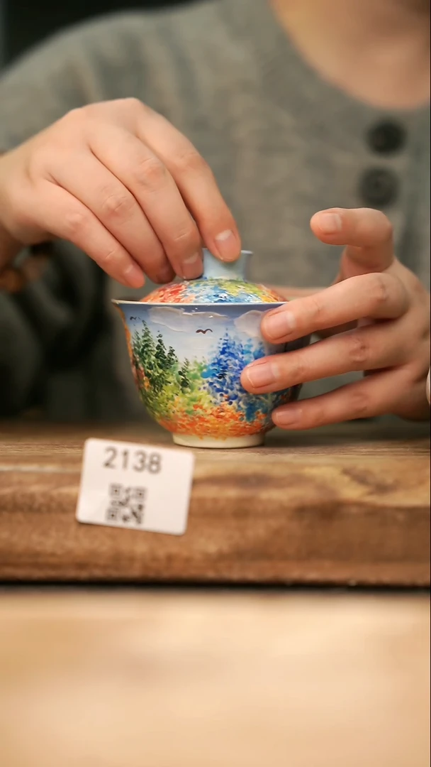 【落单孤品】福利/盖碗@@2138