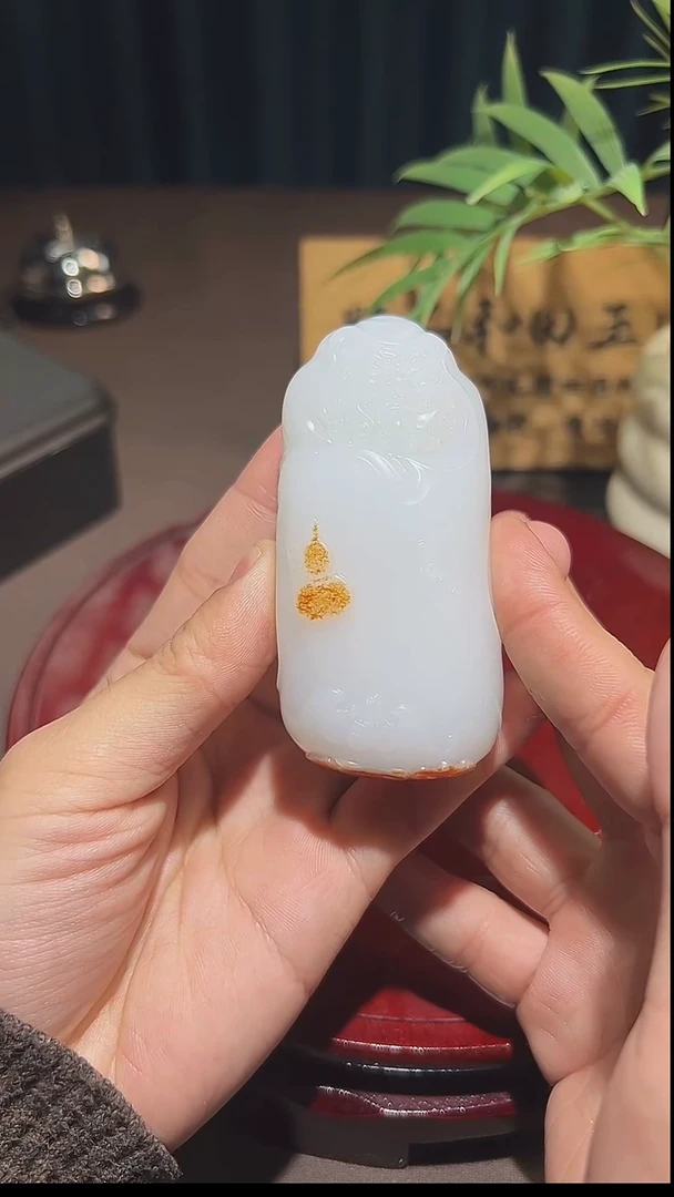 未镶嵌和田玉挂件和田玉手把件08