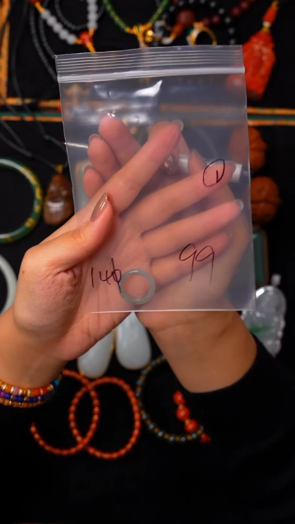 未镶嵌戒指和田玉光*～见山文玩珠宝回血