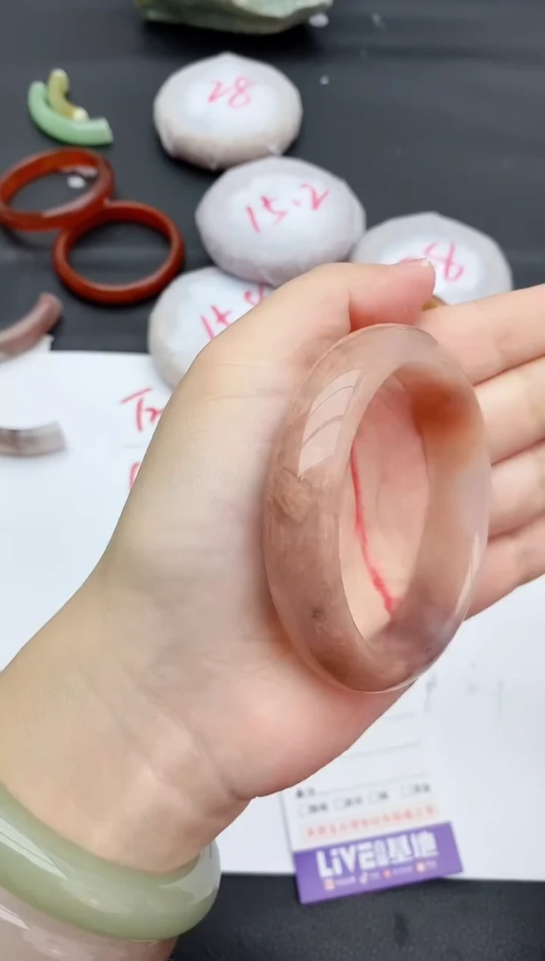 未镶嵌手镯石英质玉117+56/57