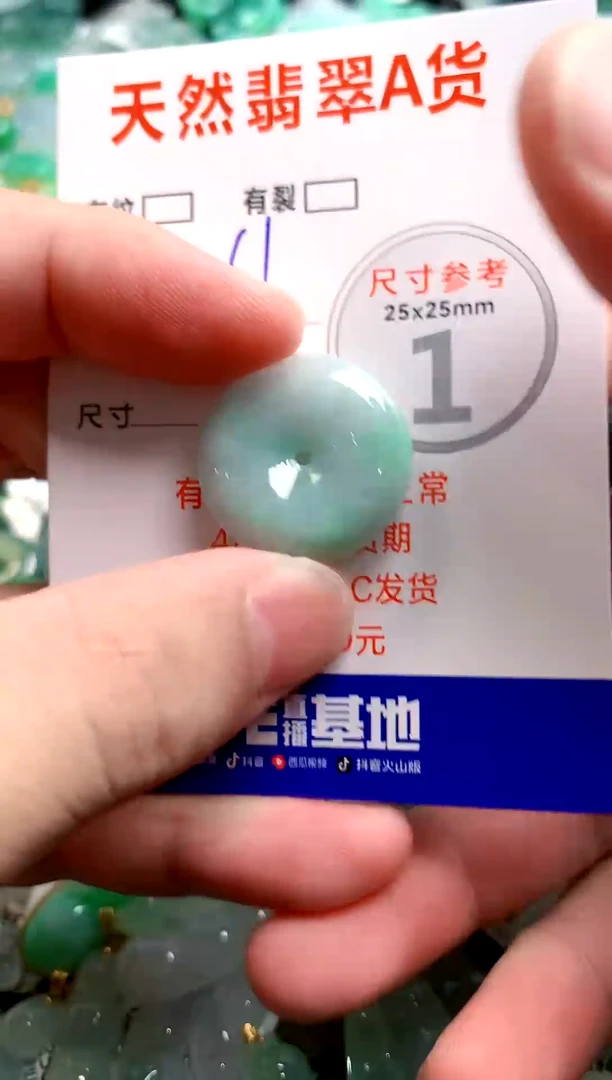 翡翠未镶嵌颈饰23000842