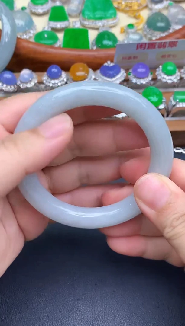 未镶嵌手镯翡翠107-中国好珍宝