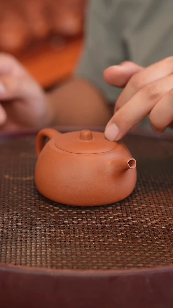 茶壶紫砂原矿手工制作