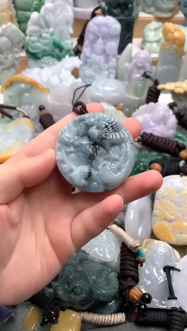 吊坠(不含链)未镶嵌翡翠1