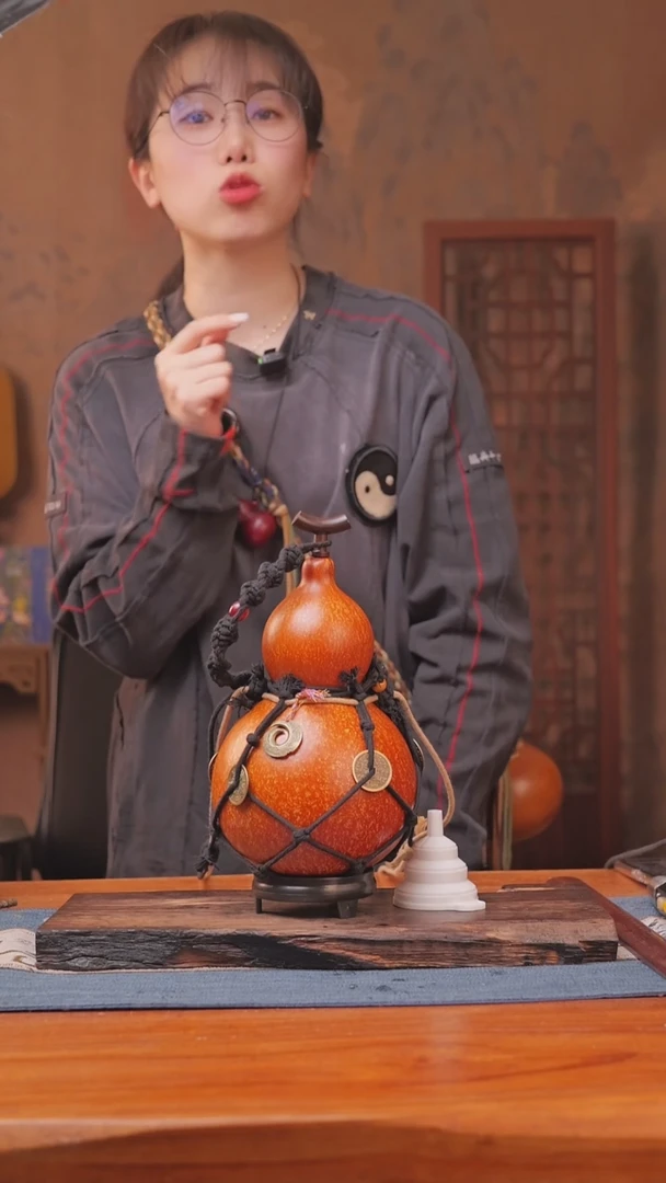 371号链接精品大漆葫芦现货现发[一物一拍]