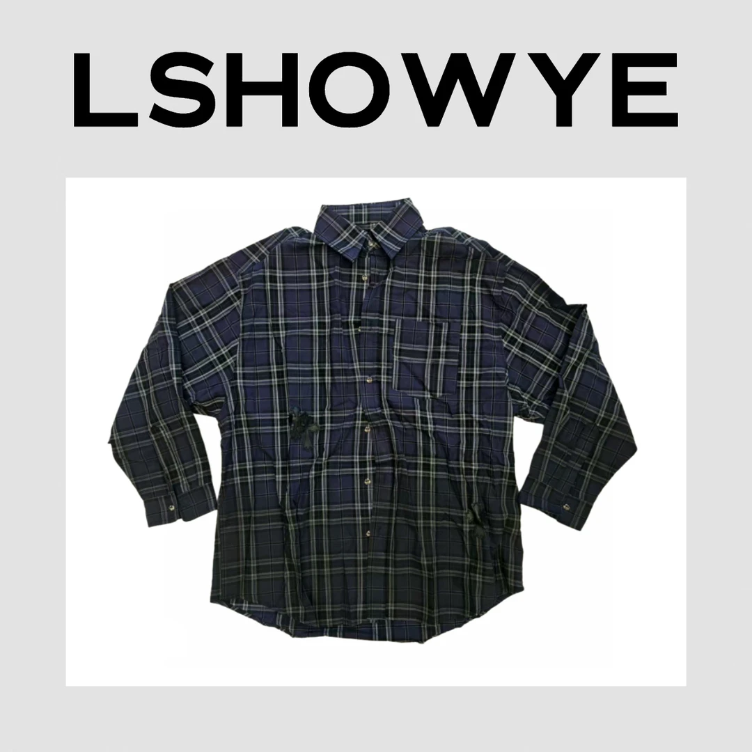 LSHOWYE｜格子衬衣 9100-1