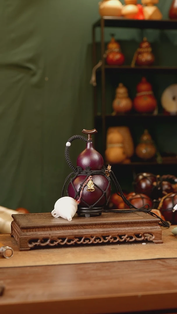 38号精品天然大漆酒葫芦一物一拍~