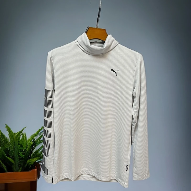 PUMA/彪马男士高尔夫秋冬季立领运动时尚内里磨毛长袖 539371