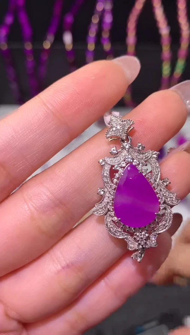 【闪购商品】苏纪石（舒俱来）.18K金镶嵌舒俱来吊坠