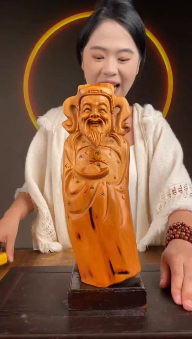 柏木（崖柏）手工摆件,先抢先得! 编号:142