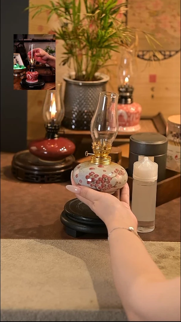 景德镇陶瓷香薰灯摆件