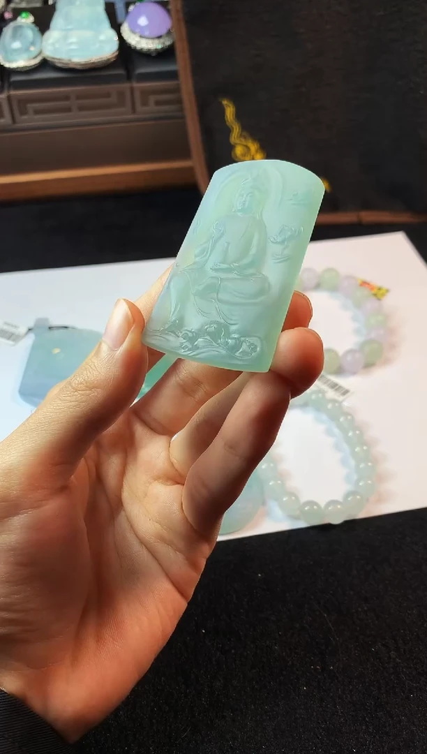 未镶嵌定制翡翠S毛货不退不换