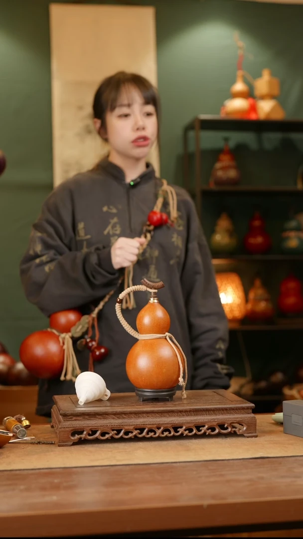 172号精品天然大漆酒葫芦一物一拍~