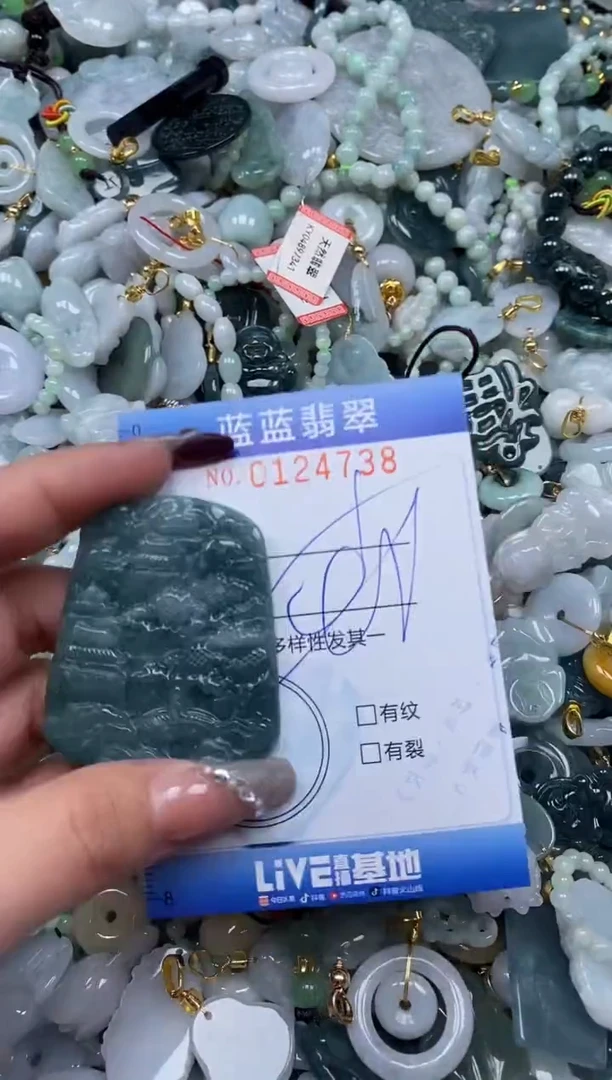 【闪购商品】翡翠颈饰未镶嵌闪购0124738