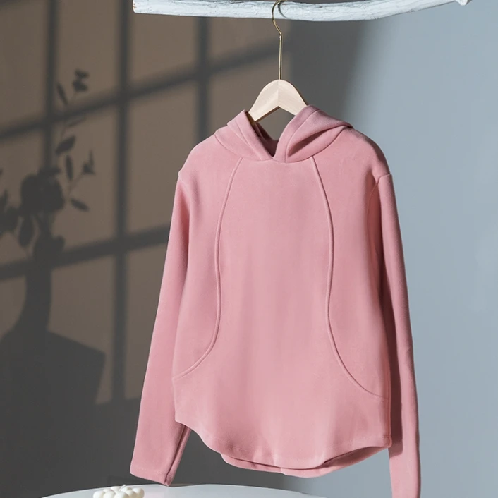 【周姐专属】春秋韩版日系净版拼接长袖修身宽松防风卫衣JY006A