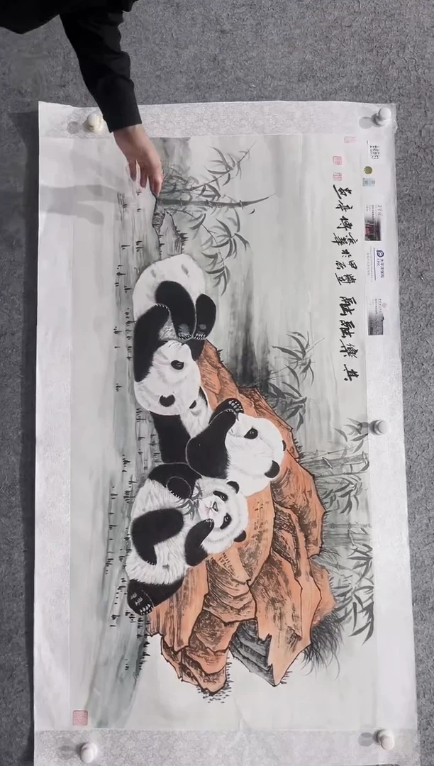 国画张传亭老师的作品3