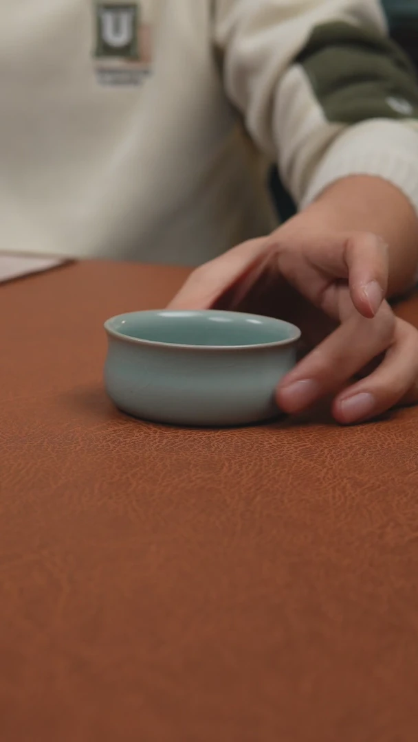 【闪购商品】杯汝州原产地原矿釉仿古-普洱杯