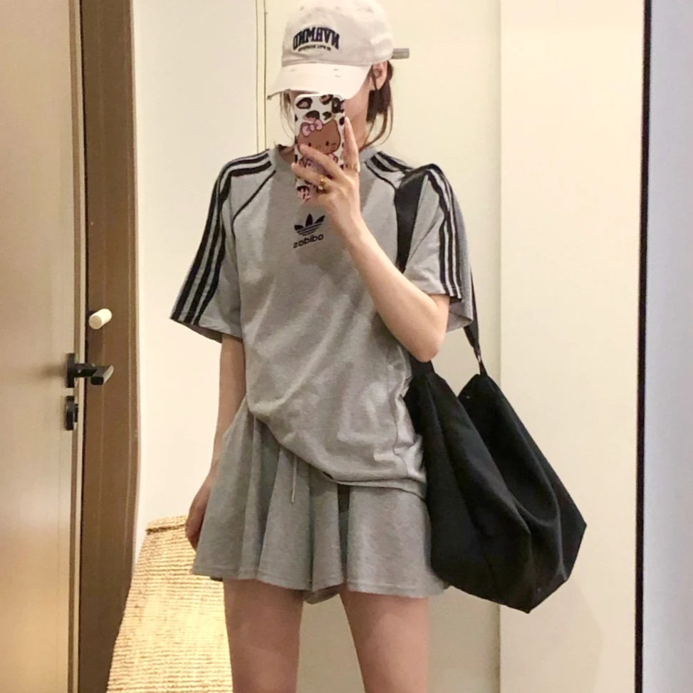 Adidas/阿迪达斯~~短袖男女夏新款圆领半袖运动夏季透气T恤IR9455