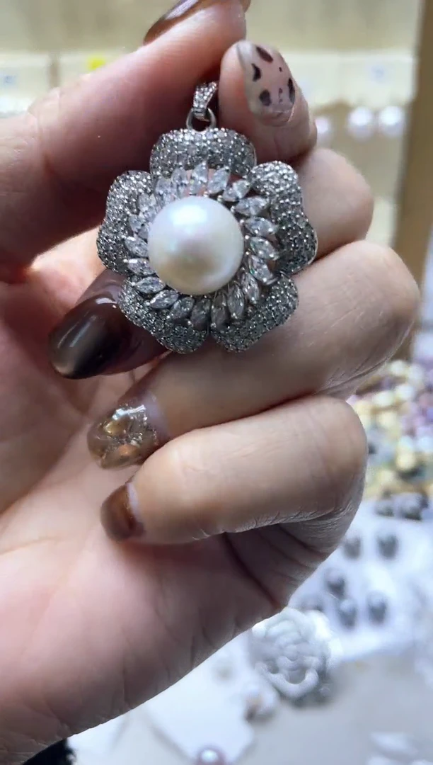 【闪购商品】海水珍珠颈饰银S925镶嵌2