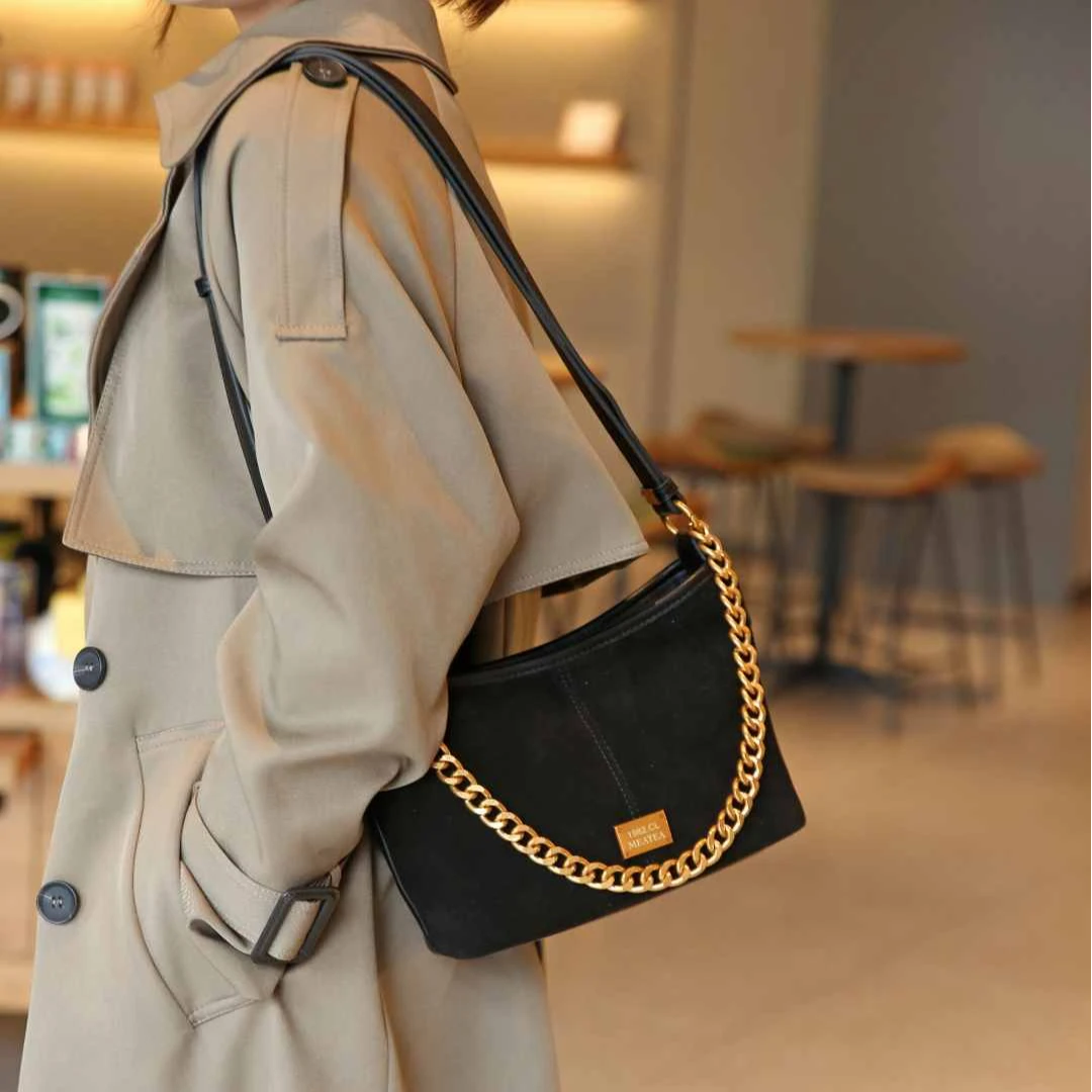 【Show Mi】SKL-6983-黑色-轻奢小众时尚百搭女士包包sm